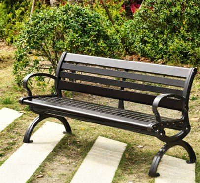 Spacious Large Octagonal Aluminum Bench product image
