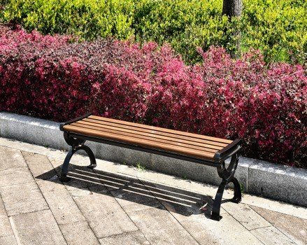 Compact Backless Aluminum Bench product image