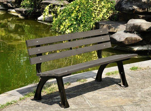 Sturdy Solid Wood Bench (Ox Head Legs Design) product image