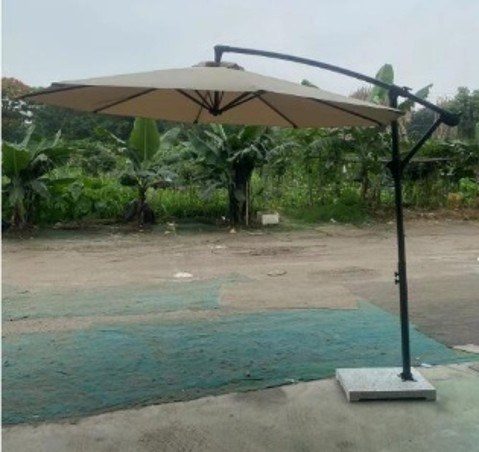 Outdoor Full-Iron Banana Umbrella product image