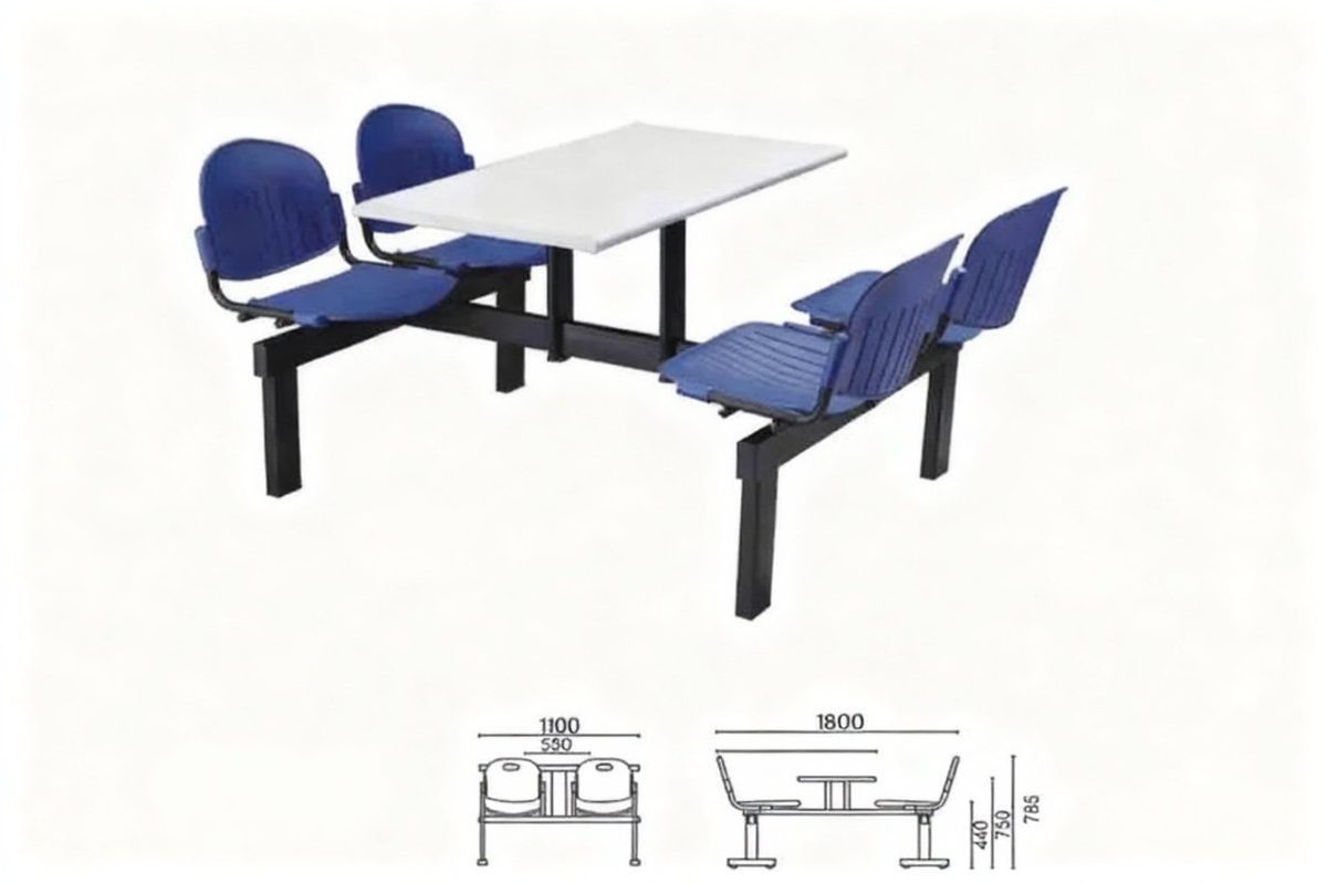 Four-Seater Canteen/Dining Set BC-4 product image