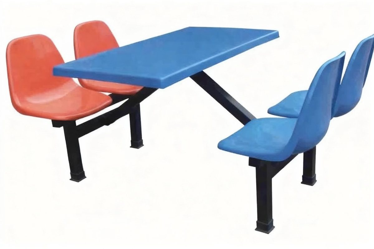 Canteen Set (FRP Tabletop & Chairs) BLG03-4 product image