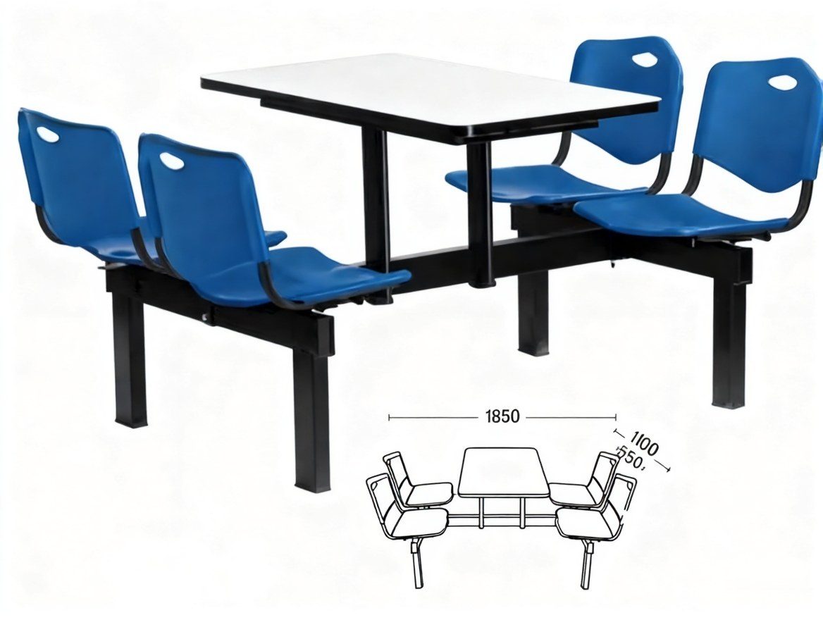 Four-Seater Canteen/Dining Set CC-4 product image