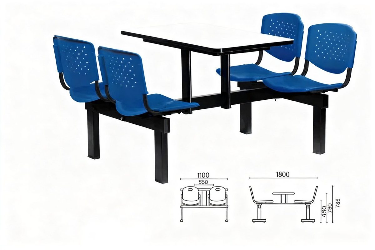Four-Seater Canteen/Dining Set EC-4 product image