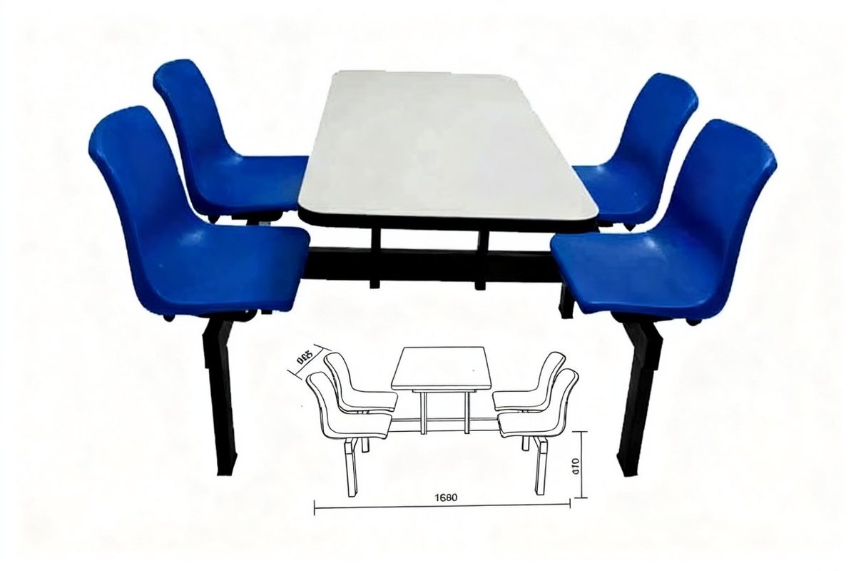 Four-Seater Canteen/Dining Set VC-4 product image