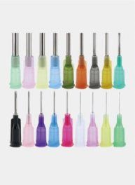 Precision Straight Dispensing Tips, Plastic Hub (14G–34G)