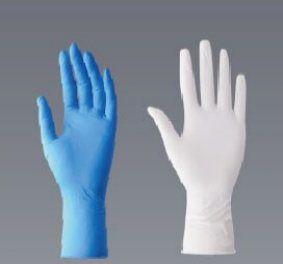 Chlorine-Free Low-Sulphur ESD Nitrile Gloves, Textured Fingertips
