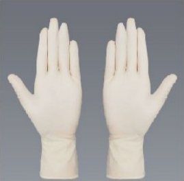 Low-Chlorine Low-Sulphur Cleanroom Latex Gloves