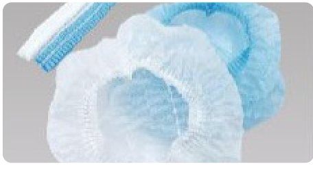 Disposable Nonwoven Bouffant Caps – Headwear & Sleeve Covers supplied by PANDA COLLECTIONS, Singapore