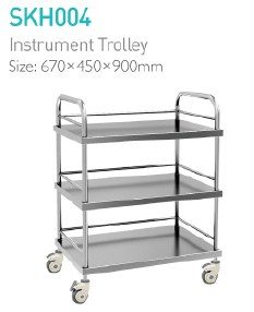 SKM-B Instrument trolley (Stainless Steel Body) product image