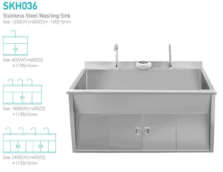 SKM-B Stainless steel washing sink product image