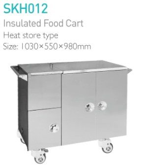 SKM-B Insulated Food Cart (Stainless Steel Body) product image