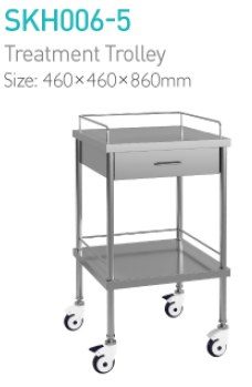 SKM-B Treatment trolley (Stainless Steel Body) product image