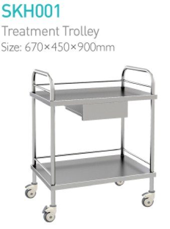 SKM-B Treatment trolley (Stainless Steel Body) product image