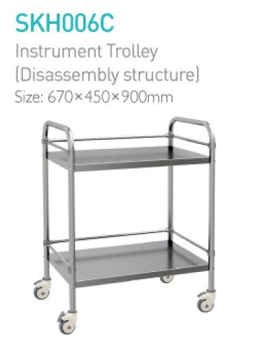 SKM-B Instrument trolley (Stainless Steel Body) product image