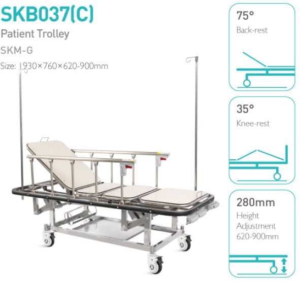 SKM-G Patient trolley SKB037(C) product image