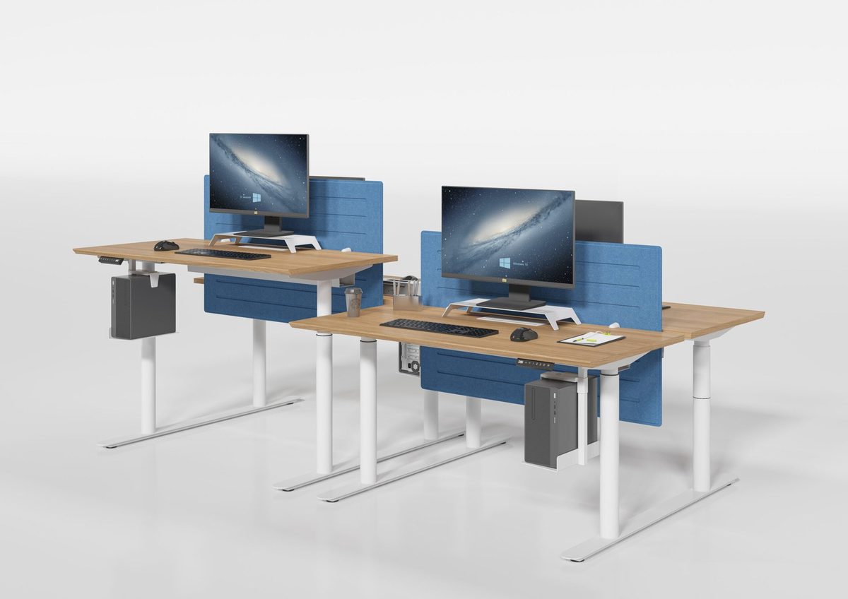 Height Adjustable Table Owen Kalen – 2 People Workstation product image