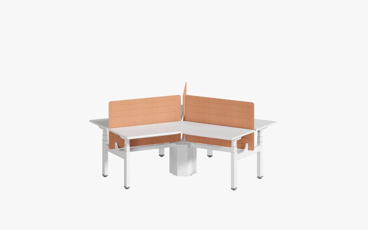 Height Adjustable Table Milan 120° (3 people) product image