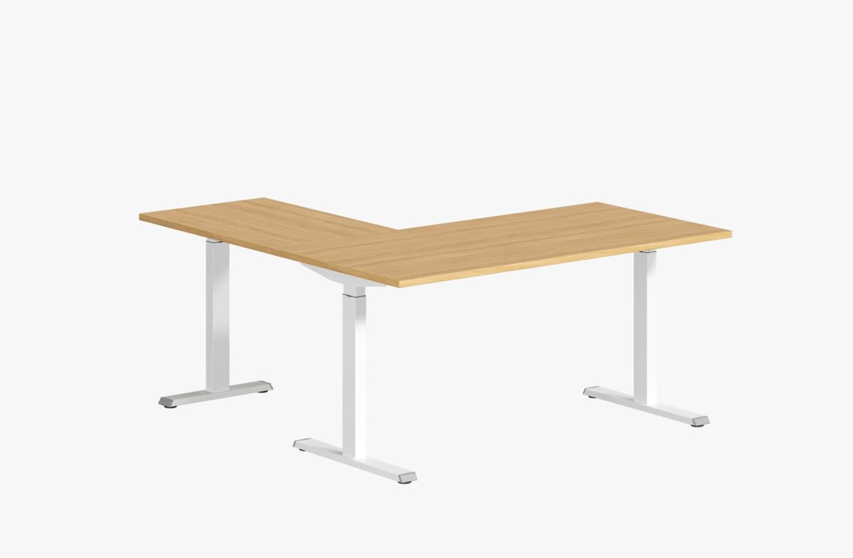 Height Adjustable Table L-shape Milan product image